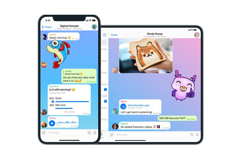 Telegram For iPhone/iPad